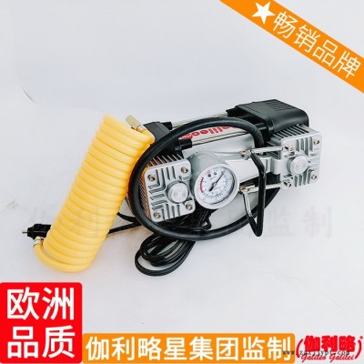 車(chē)栽打氧小微型小型腳踏加吸塵器打充雙缸氣泵車(chē)用輪胎高壓