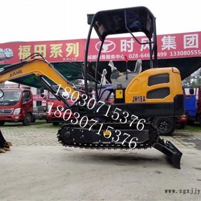 挖掘機(jī)，小型挖掘機(jī)四川總代理嘉和JH18履帶式，輪胎式挖掘