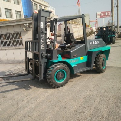 1廠家供應(yīng) 實(shí)心輪胎 支持定做 山東凱大CPCY-30四轉(zhuǎn)向四驅(qū)越野叉車(chē)