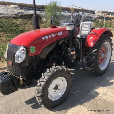 2020款洛陽TH504旗艦版 前后配重11.2-28大輪胎強(qiáng)壓多路閥 重點(diǎn)機(jī)器是原裝的東方紅柴油機(jī)東方紅一樣的漂亮外形