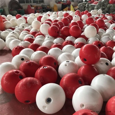 ABS雙耳浮球 海洋警示浮標 40cm塑料穿心浮球價格