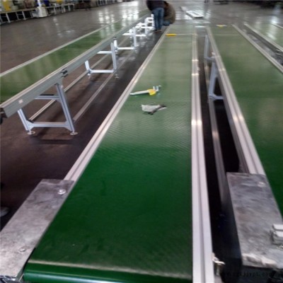 韶關(guān)環(huán)形橡膠帶傳動(dòng)帶綠色pvc水平輸送機(jī)臨沂魯義