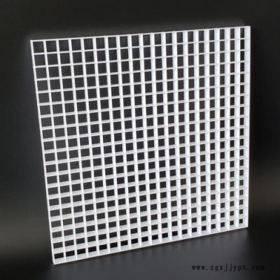 教室燈格柵、防炫格柵，學(xué)校圖書館燈罩格柵，抗紫外線無頻閃網(wǎng)格，白色HIPS塑料蛋格格柵，防近視燈具GPPS食品級格柵