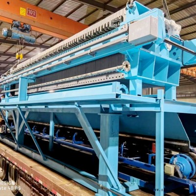 鑫譽(yù)盛壓濾機(jī) 山東1500-聚丙烯自動(dòng)板框壓濾機(jī) 壓濾機(jī)廠家