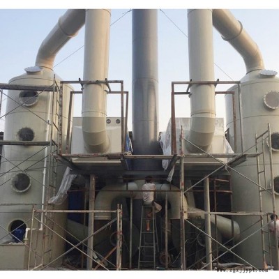 【隆盛】 廢氣處理凈化塔，工業(yè)酸霧凈化塔，酸氣凈化塔，聚丙烯洗滌塔，按尺寸定制加工