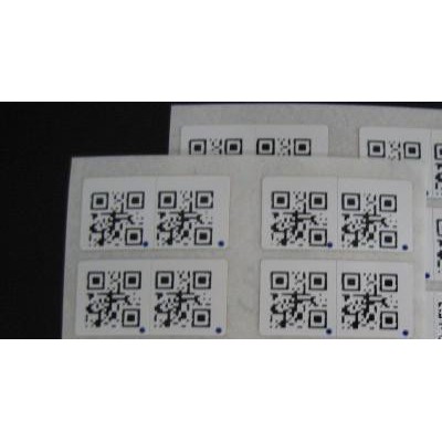 焦作市艾利亮白PET條碼流水號標簽印刷廠