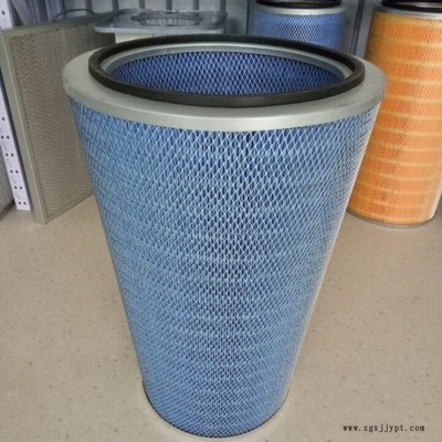 【炎卓】 廠家生產(chǎn)  PET濾材  焊煙除塵濾筒  耐高溫阻燃濾筒   引風機濾筒