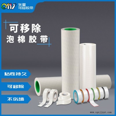 學(xué)生用品棉紙可移雙面膠定制-邦聯(lián)0111無(wú)痕貼
