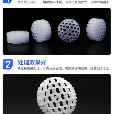 生物填料設備-華利德塑機-19孔mbbr生物填料設備