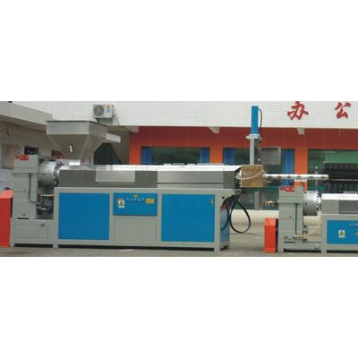 HDPE專用水環(huán)熱切塑料造粒機(jī) PE、PP粉料選料造粒機(jī)組