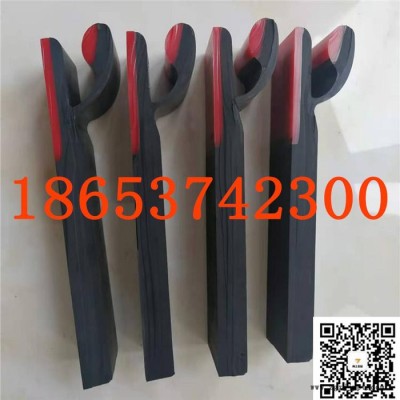 導料槽直板型防溢裙板 200*14聚氨酯橡膠擋煤板廠家出品擋煤皮