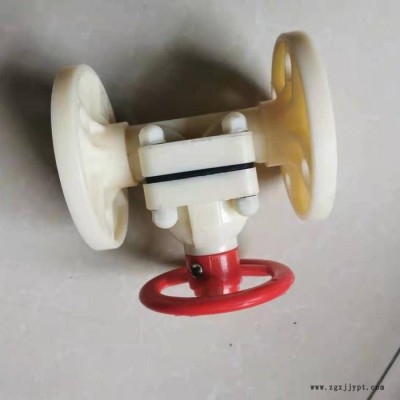 全塑耐腐蝕abs隔膜閥 abs法蘭式隔膜閥 ABS閥門(mén)