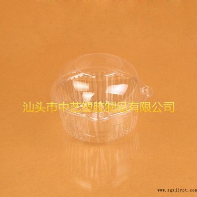 J328 透明漢堡包吸塑盒/糕點食品盒/小蛋糕盒/貓頭盒3200個