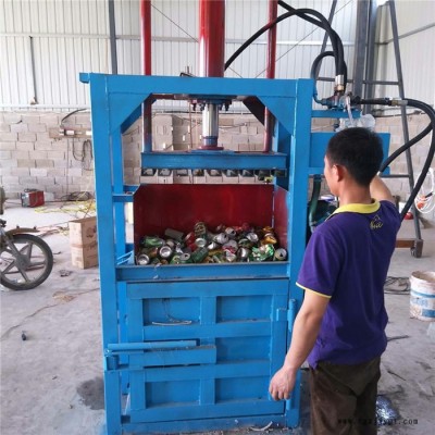 塑料瓶壓縮機(jī) 工廠直銷廢鋁絲壓塊機(jī) 塑料瓶立式壓縮機(jī)