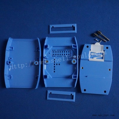 精鋼** abs塑料盒 亞當(dāng)模塊盒 磨砂面 100X70X25深藍(lán)  儀器 儀表機(jī)箱