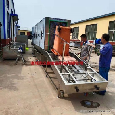 義康XKJ-6000型  折疊筐清洗機(jī)  塑料盒子清洗機(jī)  風(fēng)干式洗盤機(jī)