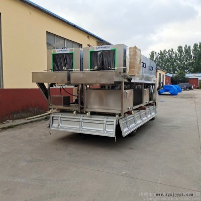 義康牌XKJ-6000型 塑料箱清洗機(jī)  高壓噴淋洗筐機(jī)  餐盒清洗機(jī)  塑料托盤清洗機(jī)