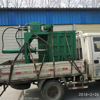 塑料瓶衣服壓塊機(jī) 10噸立式塑料瓶打包機(jī) 80噸立式打包機(jī)廠家