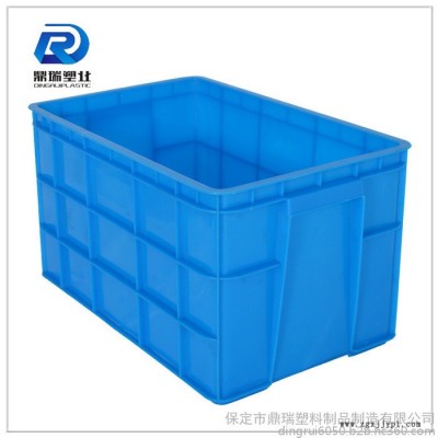 山東鼎瑞物料周轉(zhuǎn)箱 /周轉(zhuǎn)箱廠家/藍色加厚加蓋子塑料周轉(zhuǎn)箱儲物箱