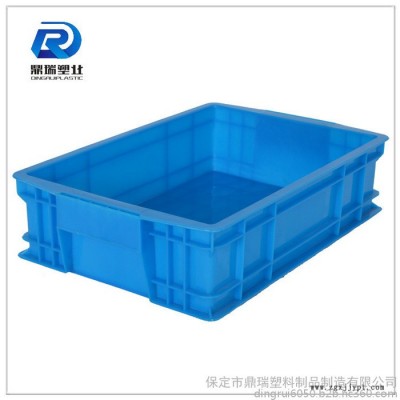 山西鼎瑞塑料周轉箱餐具消毒箱 /周轉箱廠家/藍色加厚加蓋子塑料周轉箱儲物箱
