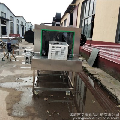 義康牌XKJ-3000型 周轉(zhuǎn)箱清洗機  蔬菜籃子清洗機  豆芽筐清洗設(shè)備