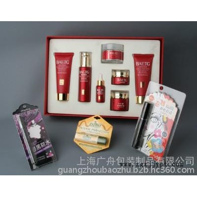 上?；瘖y品吸塑,化妝品吸塑內(nèi)托,植絨化妝品包裝廣舟包裝十幾年經(jīng)驗(yàn)，高品質(zhì)的選擇