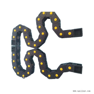 半封閉尼龍拖鏈 電線電纜保護拖鏈 穿線塑料軟管