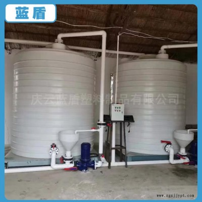 藍(lán)盾加厚1噸塑料桶 食品級(jí)2噸塑料桶 PE酸堿腐蝕3噸塑料桶廠家直供