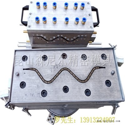 森尼爾 PP三彎擠出模具 異型材擠出模具加工定制 擠出模具開(kāi)模定制 工廠直營(yíng)擠出模具