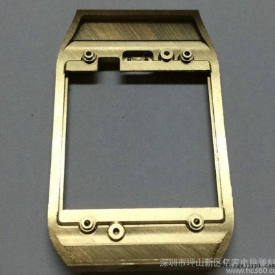 手表殼邊框制作 金色外殼模具設計制造 創(chuàng)意外觀精美手板表殼