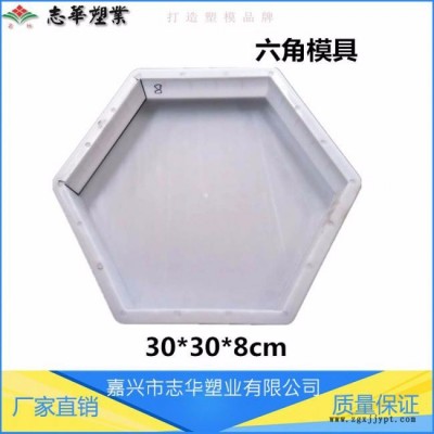 嘉興志華塑業(yè) ** 價格優(yōu)惠 質量保證 供應 書庫河道加固 水泥護坡磚塑模 六棱轉塑模  六角護坡模具 水利護坡模具