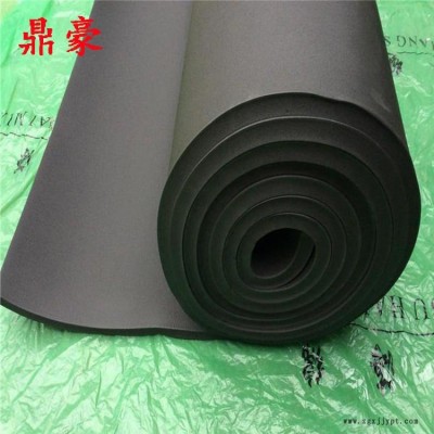 阻燃橡塑板 b1級保溫橡塑板 鼎豪 自粘橡塑板