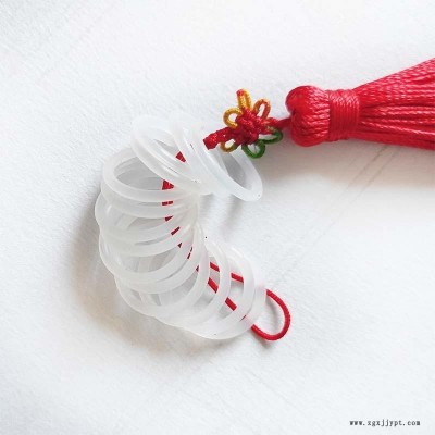 金豐AS568系列彩色防火耐阻燃UL94V1 O型密封圈定制 硅膠透明耐高溫o型圈現(xiàn)貨