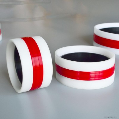 聚氨酯車(chē)削復(fù)合山型密封圈 礦用支柱支架油缸用山型密封圈