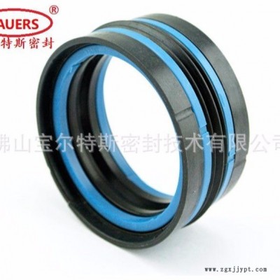 KDAS型活塞專(zhuān)用組合密封圈 是一種雙向作用活塞專(zhuān)用密封