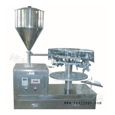 無錫諾亞JGF金屬軟管封尾機軟膏染發(fā)劑顏料牙膏鞋油膠粘劑的灌裝醫(yī)藥日化食品精細化工產(chǎn)品的包裝封尾專業(yè)廠家生產(chǎn)半自動全自動