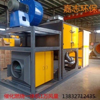 1萬(wàn)風(fēng)量催化燃燒一體機(jī)  支持定做  蜂窩活性炭塊  催化劑  燃燒爐 實(shí)體廠家  河北嘉志環(huán)保