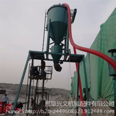 化肥顆粒裝袋遠(yuǎn)距離氣力輸送機(jī)廠家興文煤粉炭黑無(wú)塵裝車(chē)輸送設(shè)備大豆吸糧機(jī)