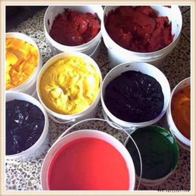 中山水性色漿 鐵紅色漿 臨海水性鐵黃色漿 水性中黃色漿 溫州鐵黑色漿 炭黑色漿 內外墻藍色漿