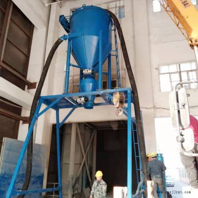 大型抽炭黑裝墩包的設備 粉料裝罐負壓機 水泥清鋼板倉吸灰機