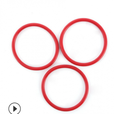 電器防水紅色硅膠O型圈 耐油耐高溫橡膠圈 攝像頭孔用硅膠密封圈