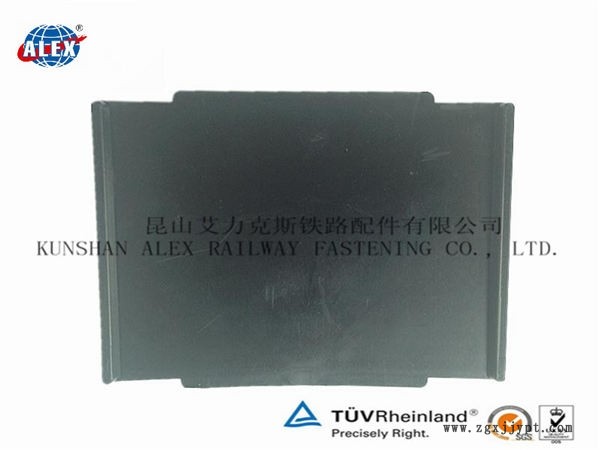 上海集裝箱堆場(chǎng)鋼軌橡膠墊板、WJ-8型調(diào)高墊板定制