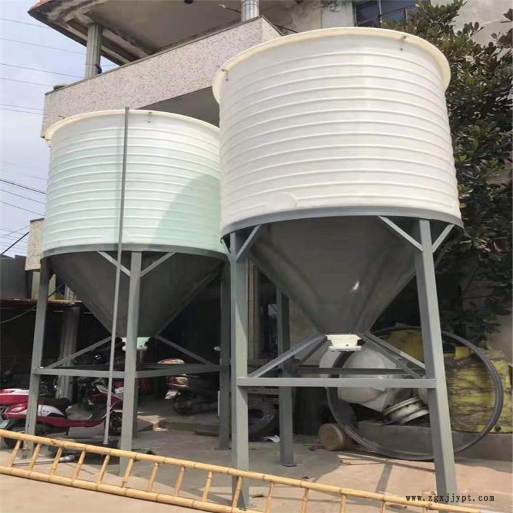 定做30噸反應(yīng)錐底容器 定制加厚抗老化尖底水塔 批發(fā)錐形塑料噸桶
