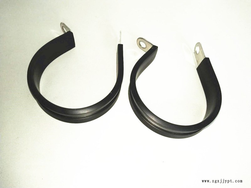 重慶合川易科供應(yīng)橡膠管夾 波紋管固定支架 抱箍