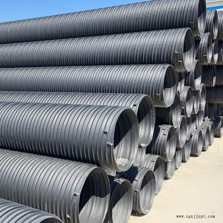 純?cè)螾E塑鋼纏繞管 開封PVC-U雙壁波紋管 PE塑鋼纏繞螺旋管 大型廠家