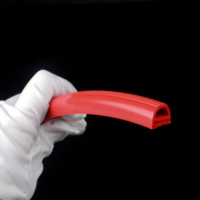 硅膠密封條冷庫移動門 保溫隔音止震防風硅橡膠E型密封硅膠條