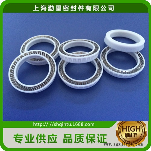 聚四氟乙烯油封 優(yōu)質四氟彈簧蓄能密封圈 油缸泛塞封密封圈