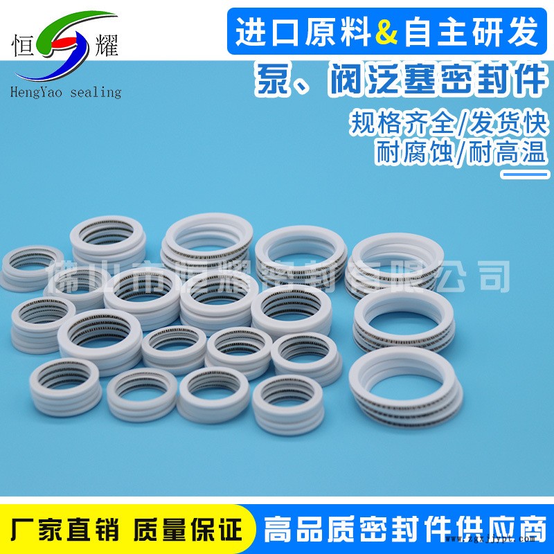 專(zhuān)業(yè)生產(chǎn)優(yōu)質(zhì)泵閥泛塞封 高壓蒸汽閥泛塞封 真空泵高溫泵密封圈示例圖5