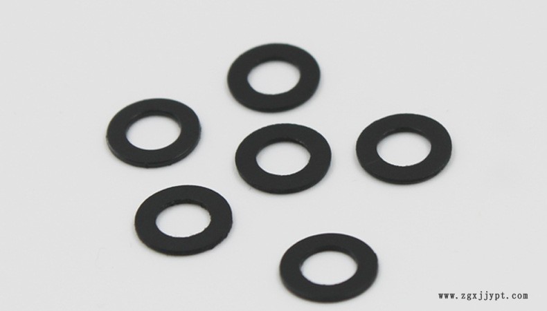 黑色塑料絕緣墊圈印鈔機打印機電機軸承介子石墨尼龍墊片將帥JS示例圖5