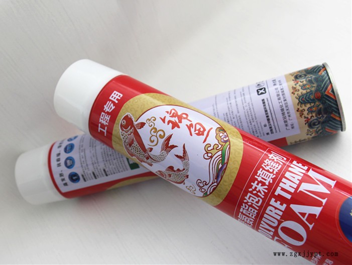 錦魚發(fā)泡劑 泡沫膠 填縫劑 填充劑 聚氨酯 膨脹劑 門窗發(fā)泡膠示例圖5